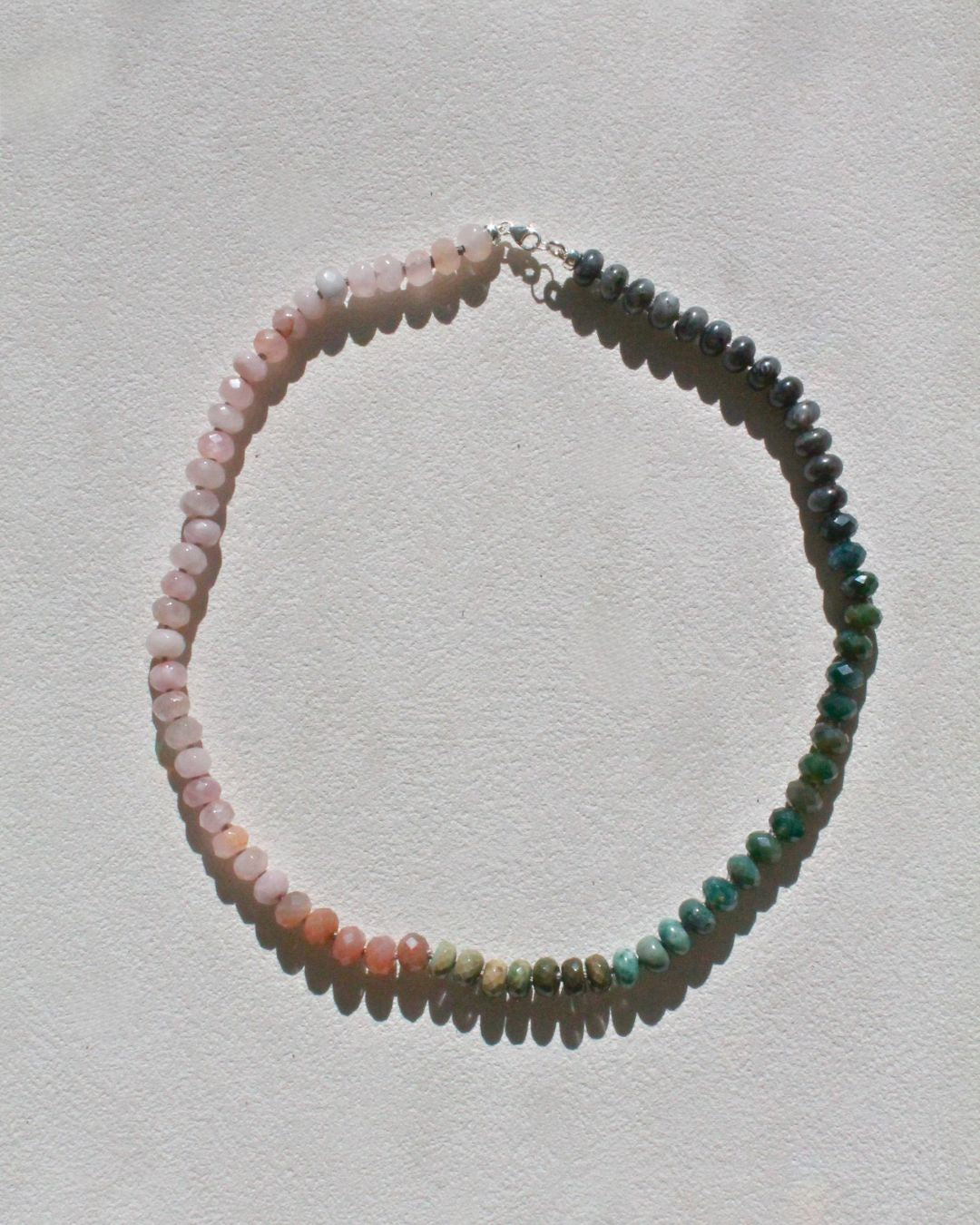 Multi gemstone necklace - Dusk