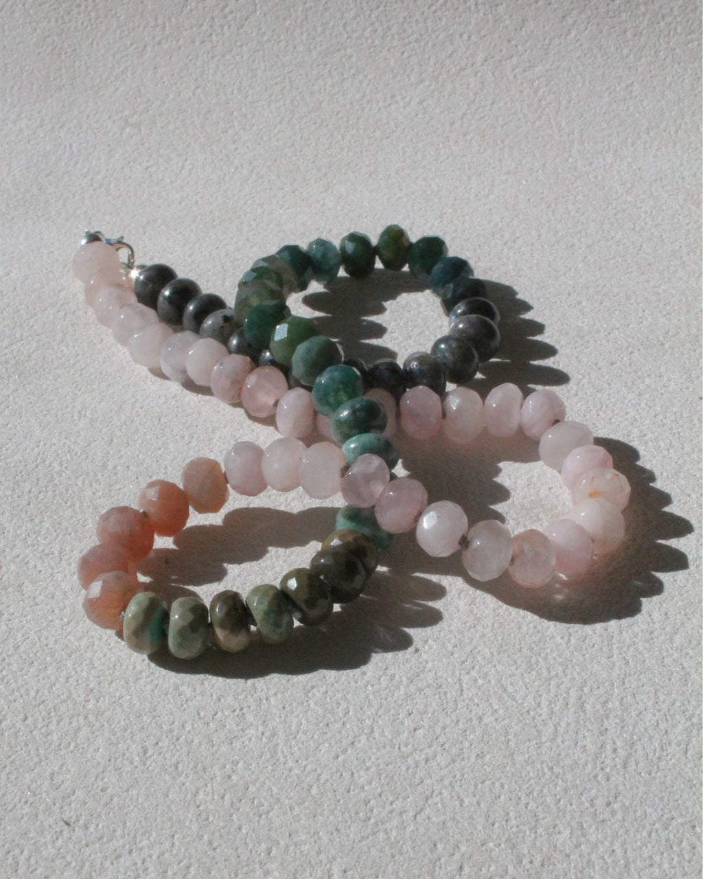 Multi gemstone necklace - Dusk