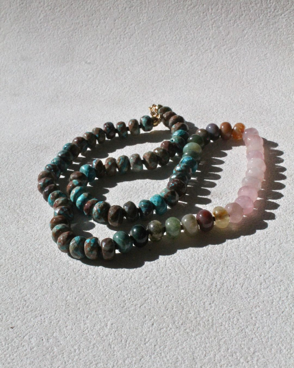 Multi gemstone necklace - Dawn