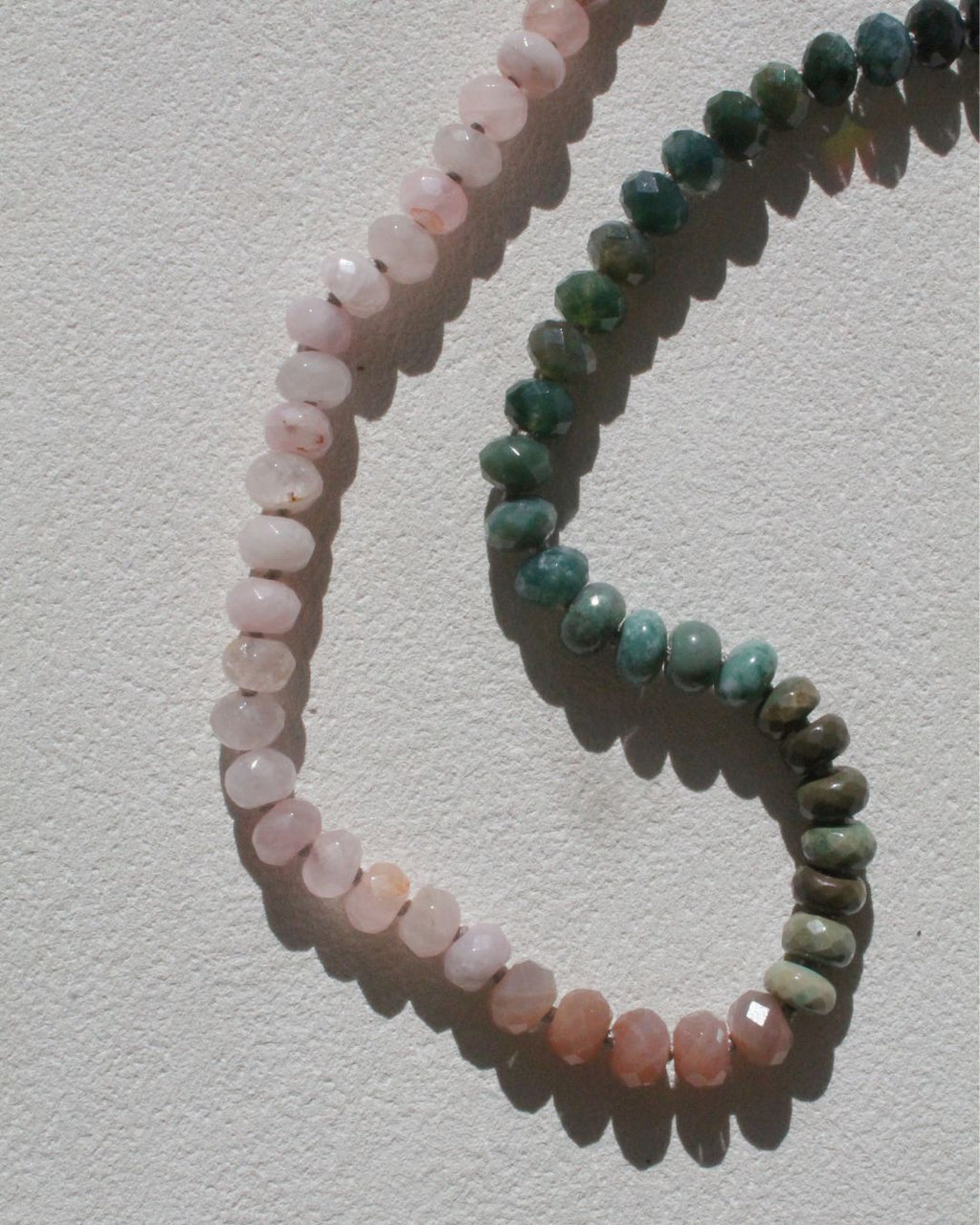 Multi gemstone necklace - Dusk