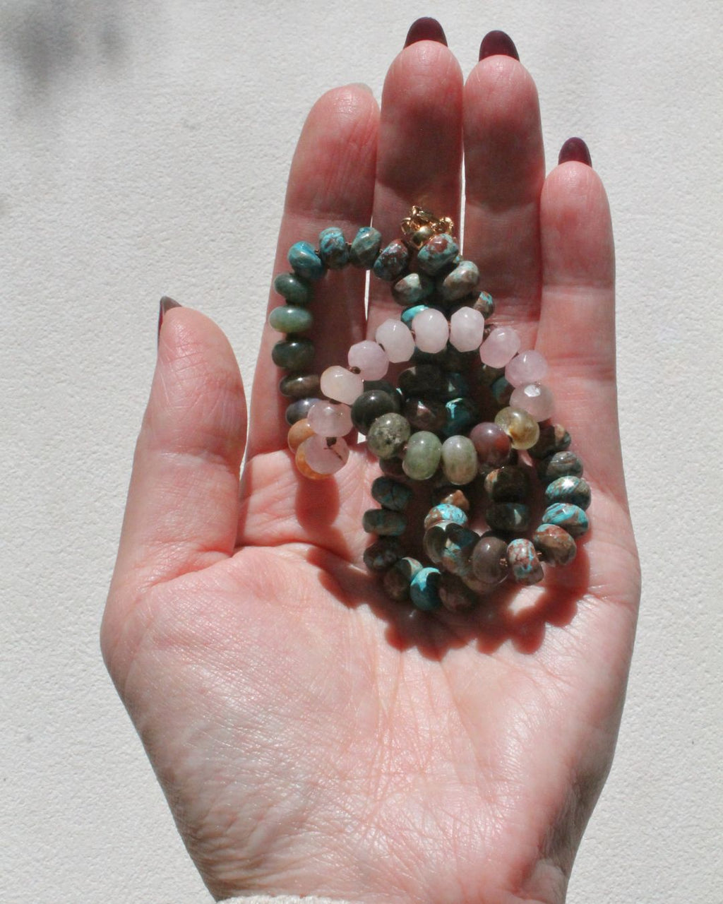 Multi gemstone necklace - Dusk