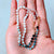 Boho Beach Bracelet – March Birthstone Aquamarine & Amazonite for Casual or Wedding Jewelry