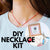 Valentine's Day DIY Necklace Craft Kit: Handmade Jewelry Making Gift Set for Besties & Lovers