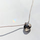 Dainty Smokey Quartz Pendant Necklace - Minimalist Boho Jewelry for November Birthdays