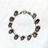 Delicate Smokey Quartz Bracelet - Boho Chic Minimalist Jewelry for November Birthstone Gifts